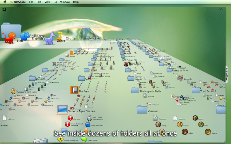 3D fileSpace 1.1 : 3D fileSpace screenshot