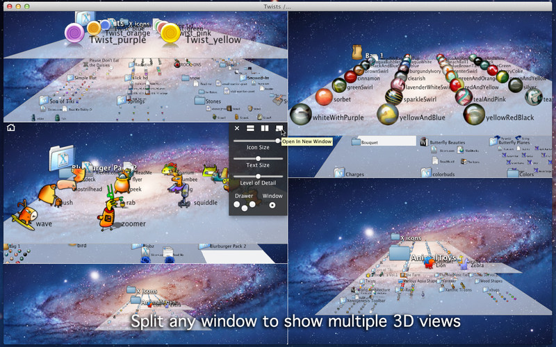 3D fileSpace 1.1 : 3D fileSpace screenshot