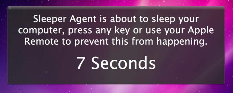 Sleeper Agent 1.0 : Main window