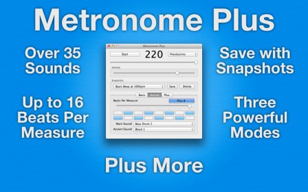 Metronome Plus screenshot