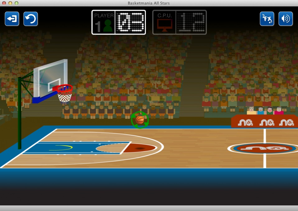 Basketmania All Stars 1.0 : Gameplay