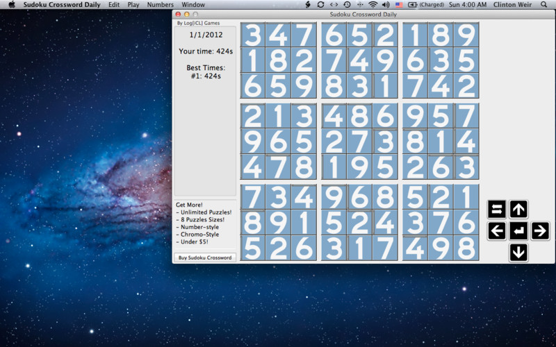 Sudoku Crossword Daily 1.0 : Sudoku Crossword Daily screenshot