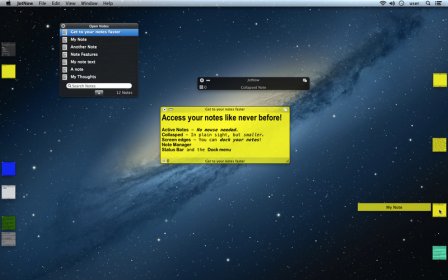 JotNow - Sticky Note Manager screenshot