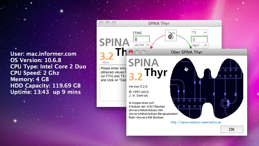 SPINA Thyr 3.2 : Main Interface