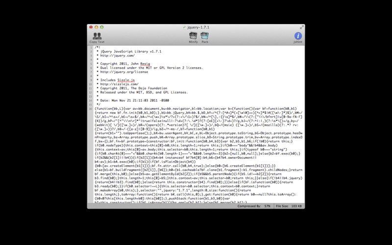 Javascript Packer 2.0 : Javascript Packer screenshot