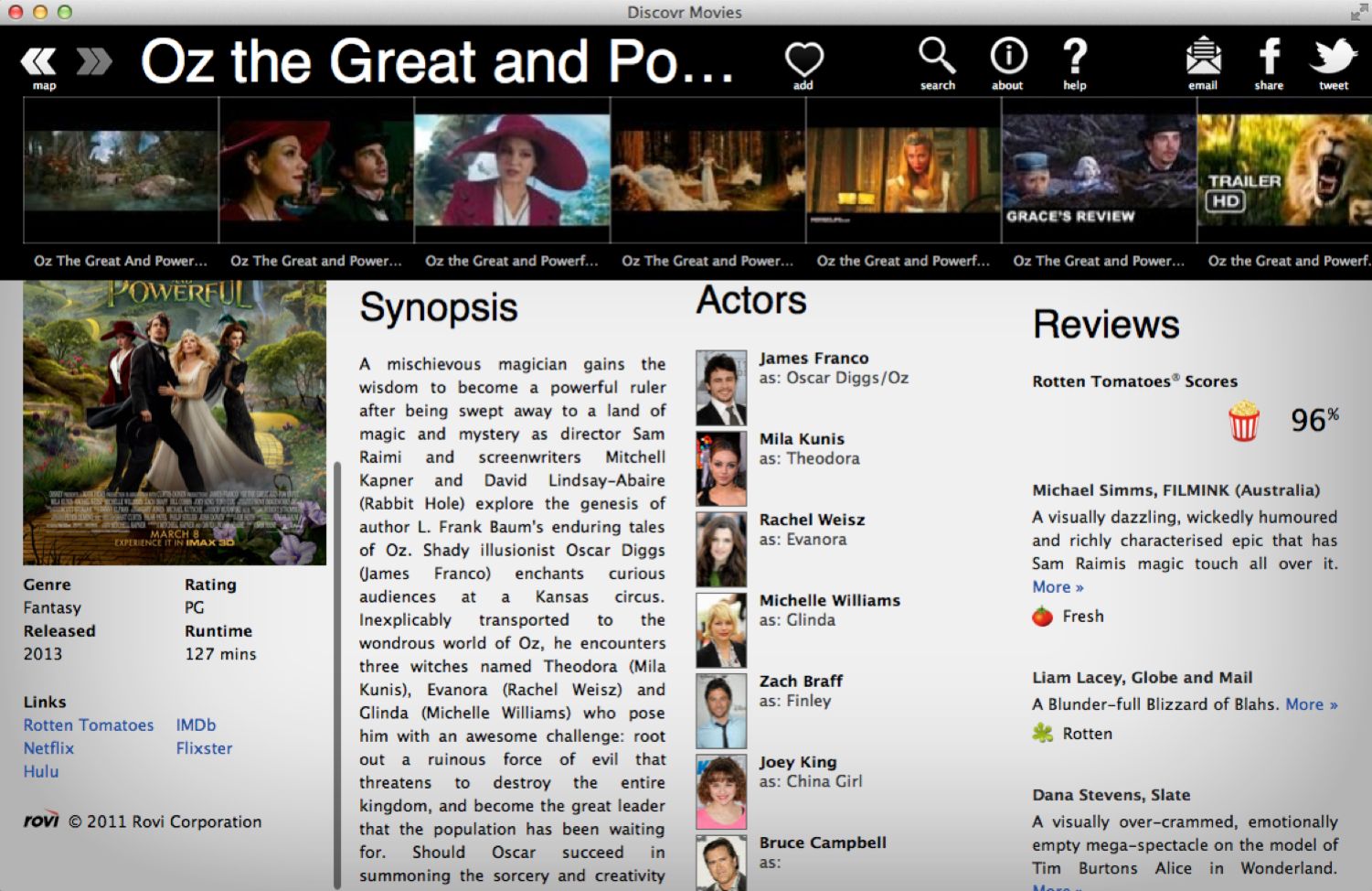 Discovr Movies - discover new movies 1.0 : Movie Details
