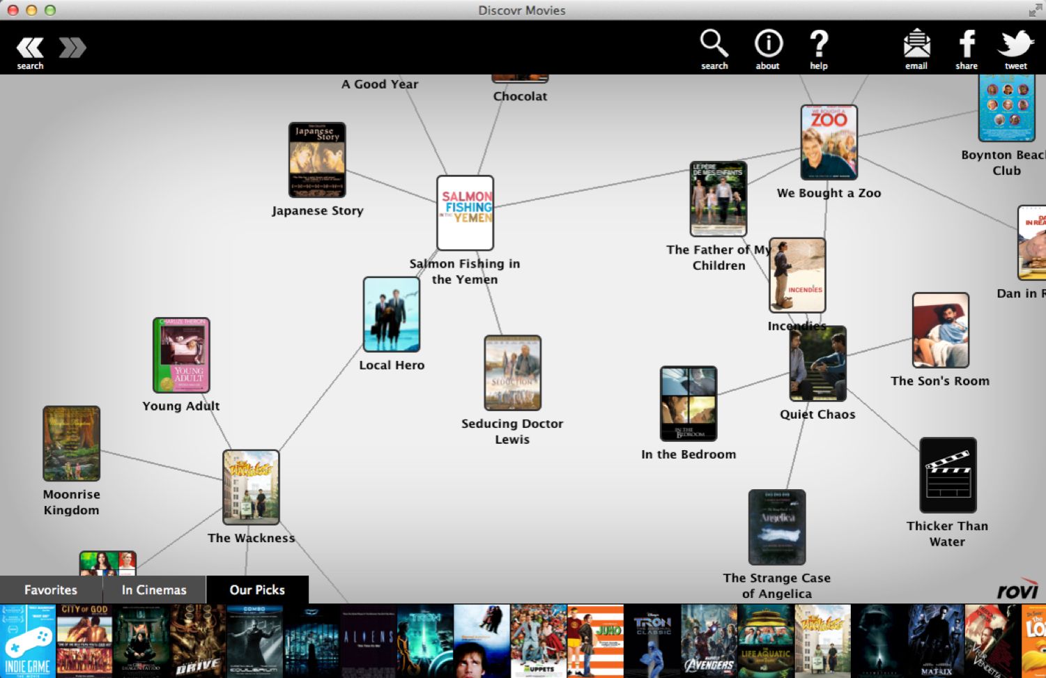 Discovr Movies - discover new movies 1.0 : Suggestion Web