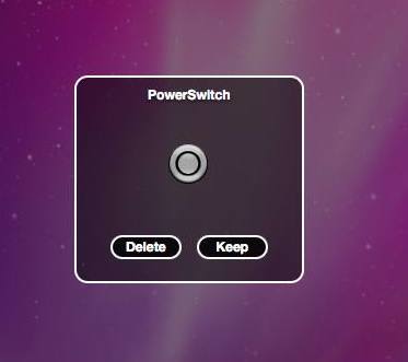 PowerSwitch 1.1 : Main Window