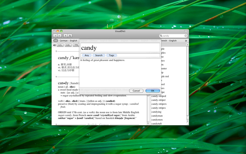 UsualDict - Your Handy Dictionary 1.0 : UsualDict - Your Handy Dictionary screenshot