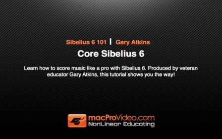 Course For Sibelius 6 screenshot