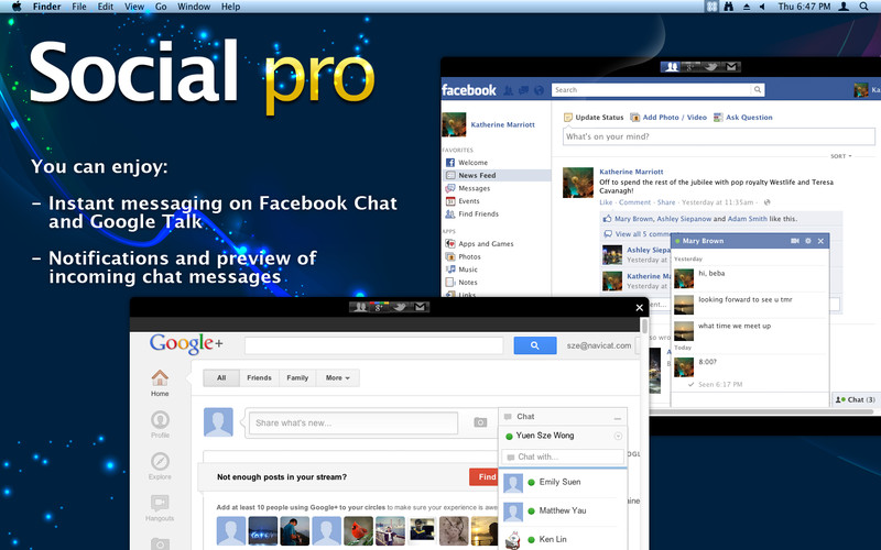 Social Pro 2.0 : Social Pro screenshot