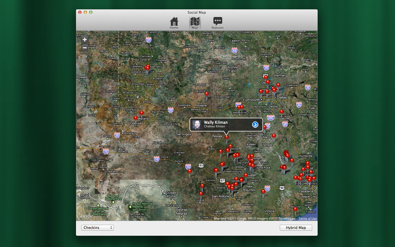Social Map 1.0 : Social Map screenshot