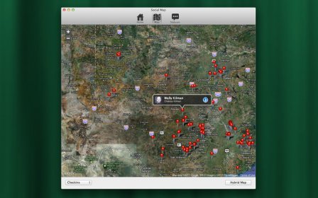 Social Map screenshot
