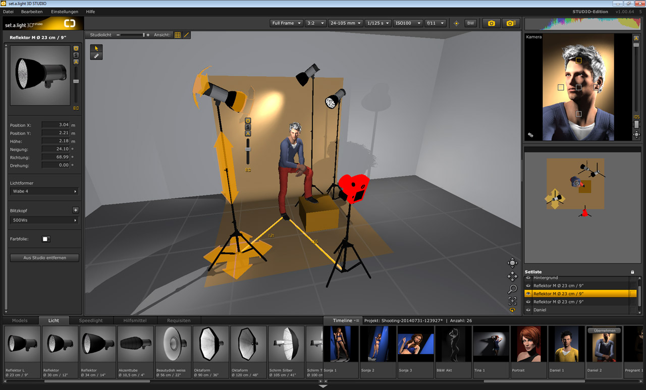 set.a.light 3D STUDIO 1.0 : Studio View 1