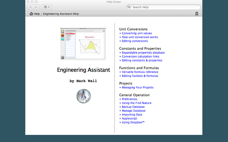 Engineering Assistant 1.2 : Engineering Assistant screenshot