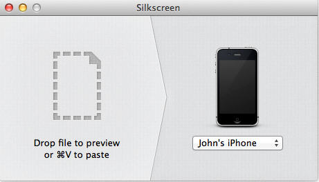 Silkscreen 1.1 : Main Window