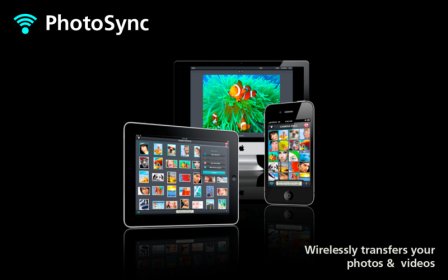 PhotoSync - wirelessly transfers your photos an... screenshot