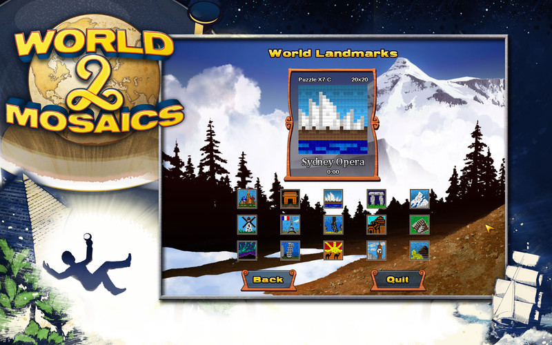 World Mosaics 2 : World Mosaics 2 screenshot
