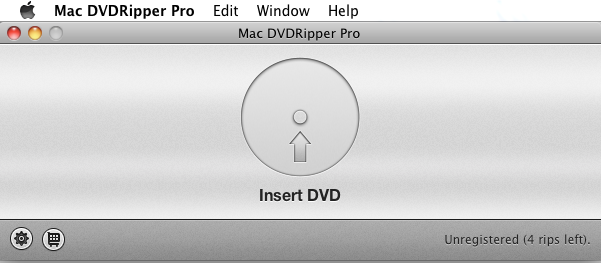 Mac DVD Ripper Pro 4.0 : Main View