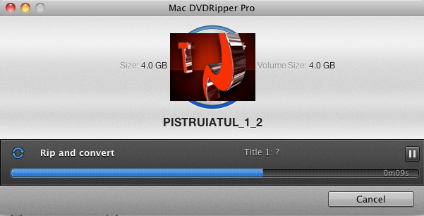 Mac DVD Ripper Pro 4.0 : Rip and convert