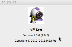 vMEye 1.0 : Main window