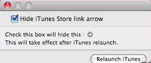 iTunes Store Link Deleter 1.1 : Main window