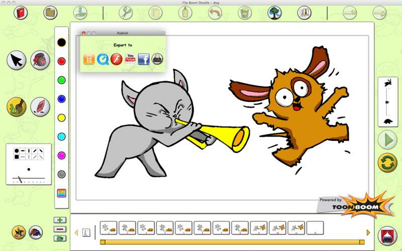 Flip Boom Doodle 1.0 : Flip Boom Doodle screenshot