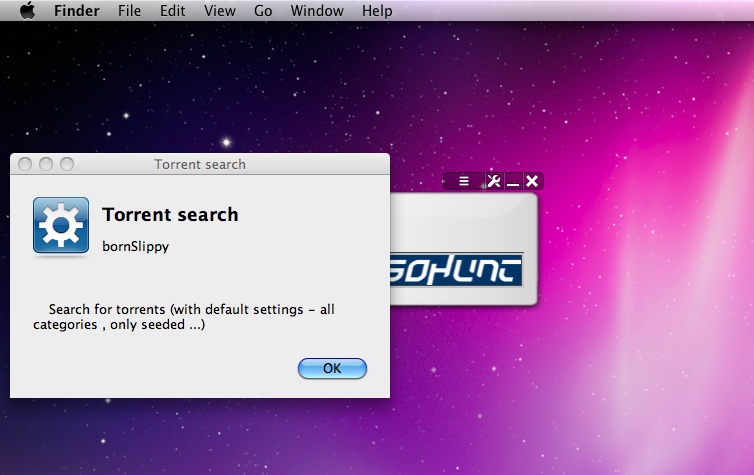 Torrent search : Main window