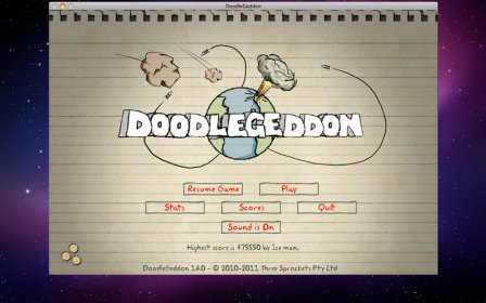 DoodleGeddon screenshot
