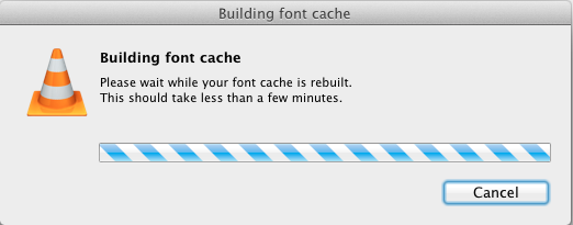 Building Font Cache