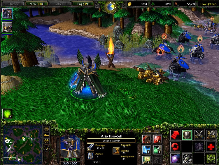 Warcraft III Reign of Chaos 1.2 : Main window