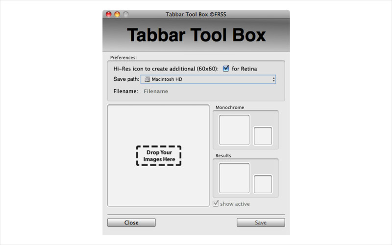 TabbarTool 1.0 : TabbarTool screenshot