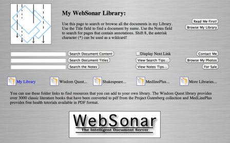 WebSonar screenshot