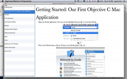 Beginning Objective C Programming screenshot