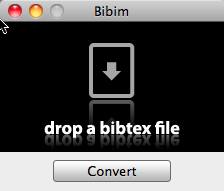 bibiM 0.3 : Main Window
