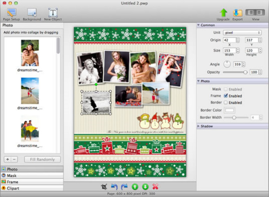 Picture Collage Maker 1.1 : Main window