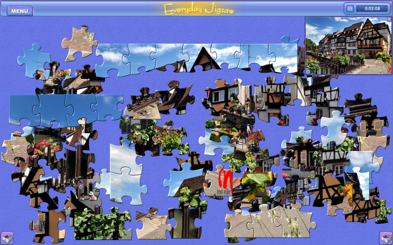 Everyday Jigsaw 1.1 : Main window