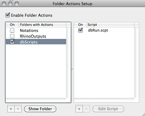 FolderControl 1.6 : Main Window