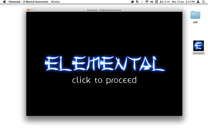 Elemental - A Musical Instrument 1.4 : Elemental - A Musical Instrument screenshot