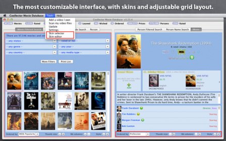 Coollector Movie Database screenshot