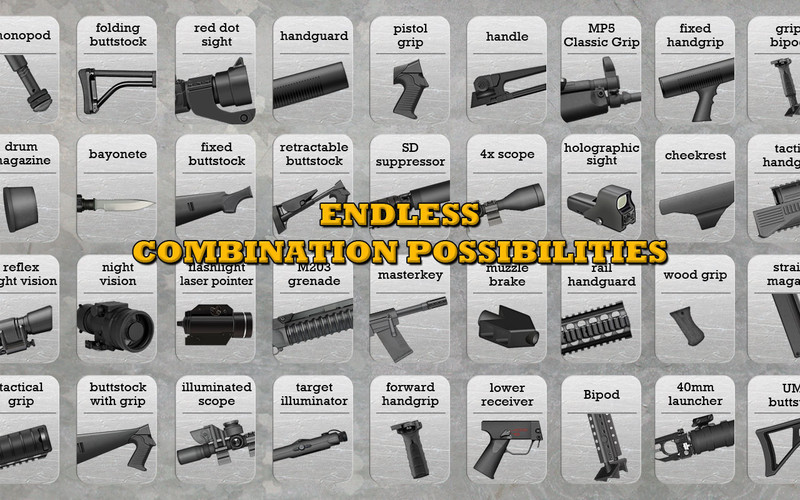 Gun Builder 1.8 : Gun Builder screenshot