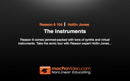 Course For Reason 6 104 - The Instruments screenshot