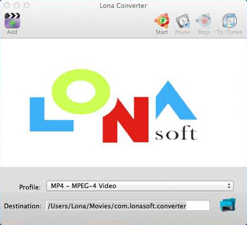 Lona Converter 4.2 : Main Window