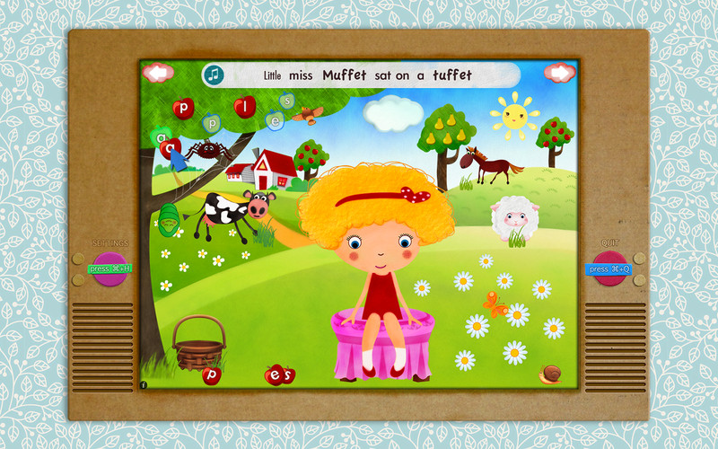 Little Miss Muffet 1.0 : Little Miss Muffet screenshot