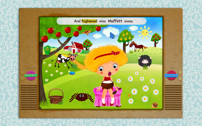 Little Miss Muffet 1.0 : Little Miss Muffet screenshot