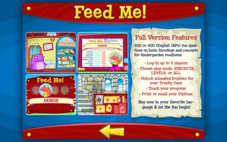 Feed Me PencilBot Preschool Learning Center screenshot