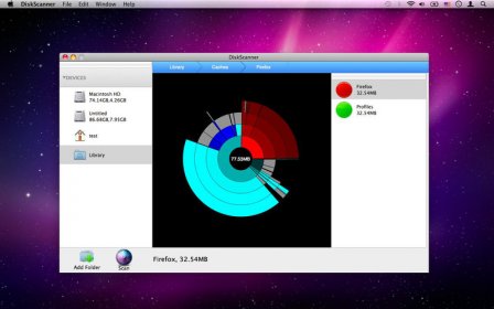 Disk Scanner screenshot