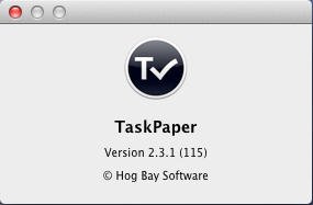 Task Paper 2.3 : About Window