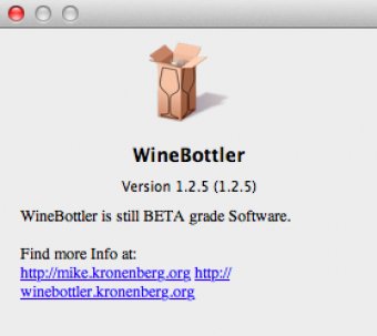 wine bottler for mac os x 10.5
