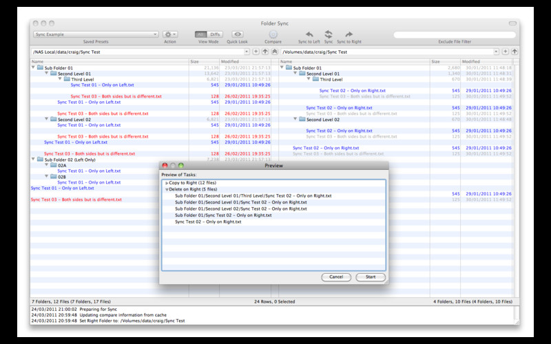 Folder Sync 1.4 : Folder Sync screenshot